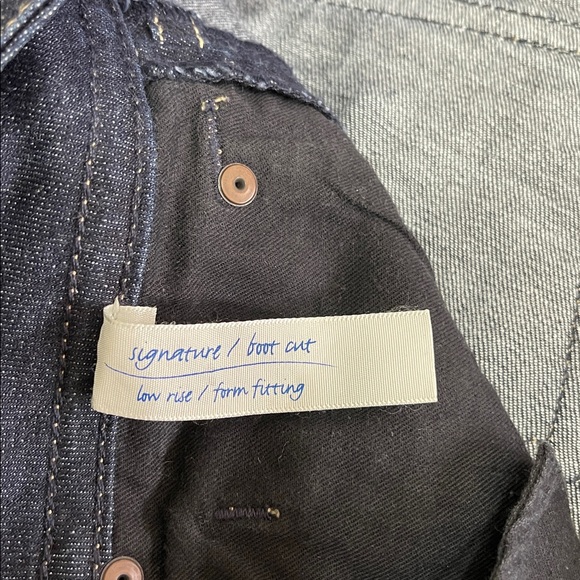 Hudsons Dark Blue Jeans - Picture 4 of 5